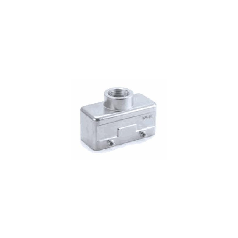 Capot 16B, Aluminium moulé sous pression, IP67, Sortie verticale, M32